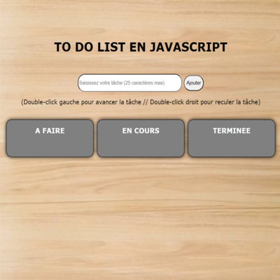 ToDoList en JavaScript